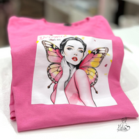 Dreamer Butterfly Tee _Womans Tees & Tops