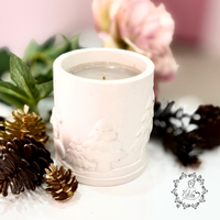 Vanilla Snow & Fruit Spice_Silky Australian Made Stone Christmas Candle