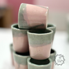 Australian Made Pottery_Shot mugs_Pastel Garden